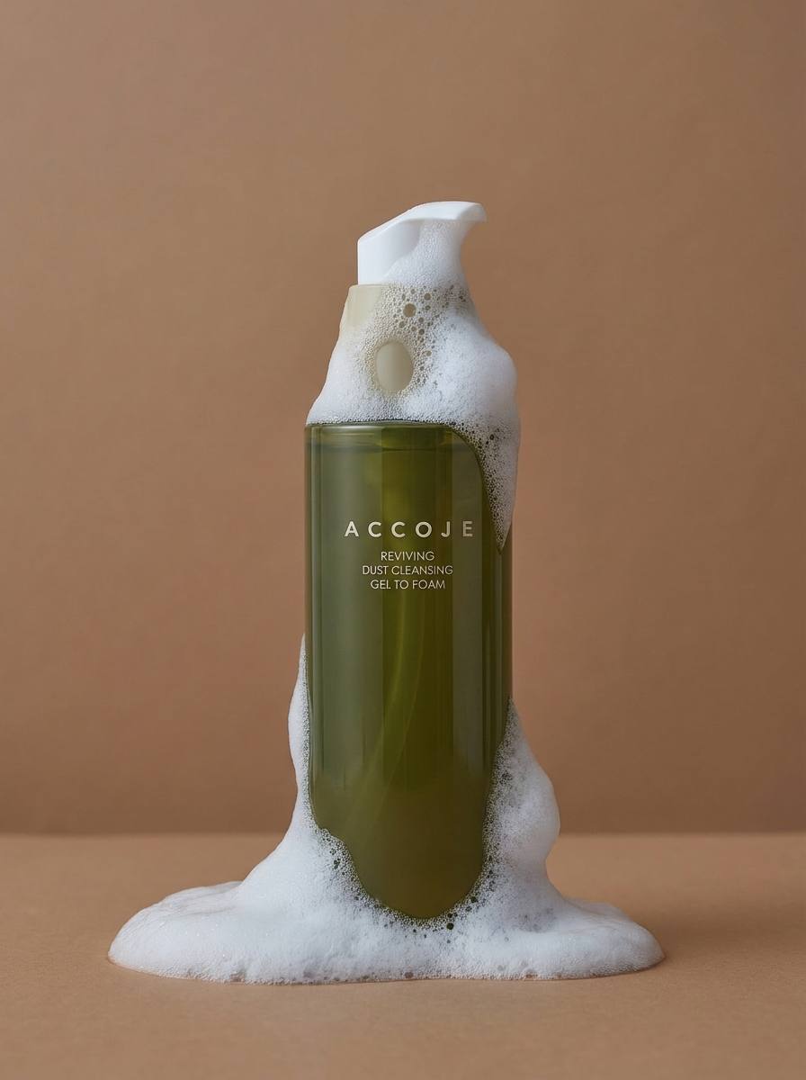 Accoje Reviving Dust Cleansing Gel to Foam — Восстанавливающая гель-пенка
